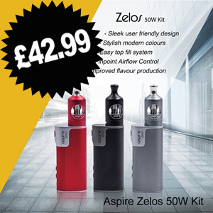 Aspire Zelos 50W Vape Kit 